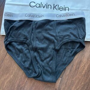 Calvin Klein Men's low rise hip briefs cotton stretch model waist 30
